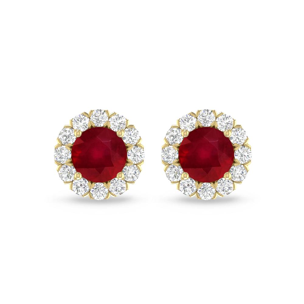 Yellow Gold - Ruby