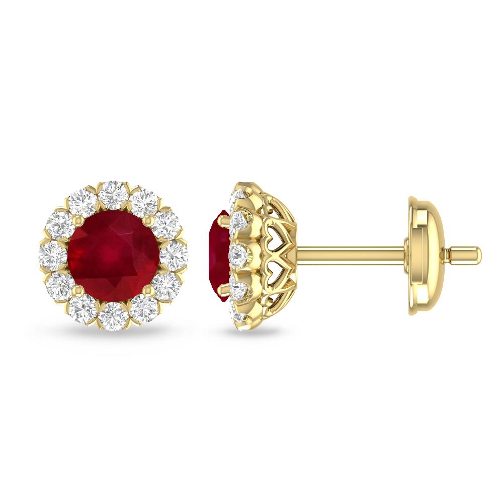 Yellow Gold - Ruby