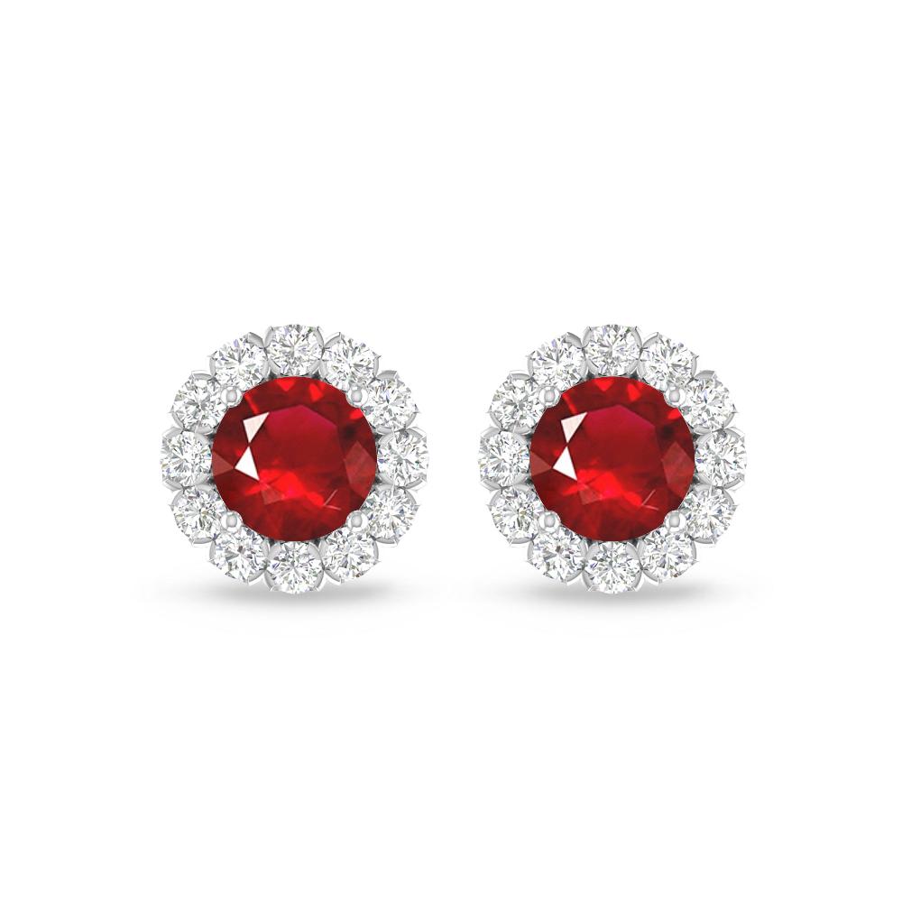 White Gold - Ruby