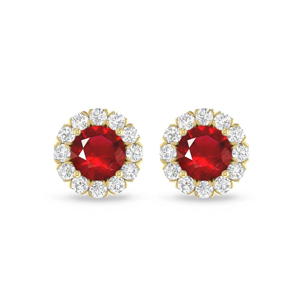 Yellow Gold - Ruby