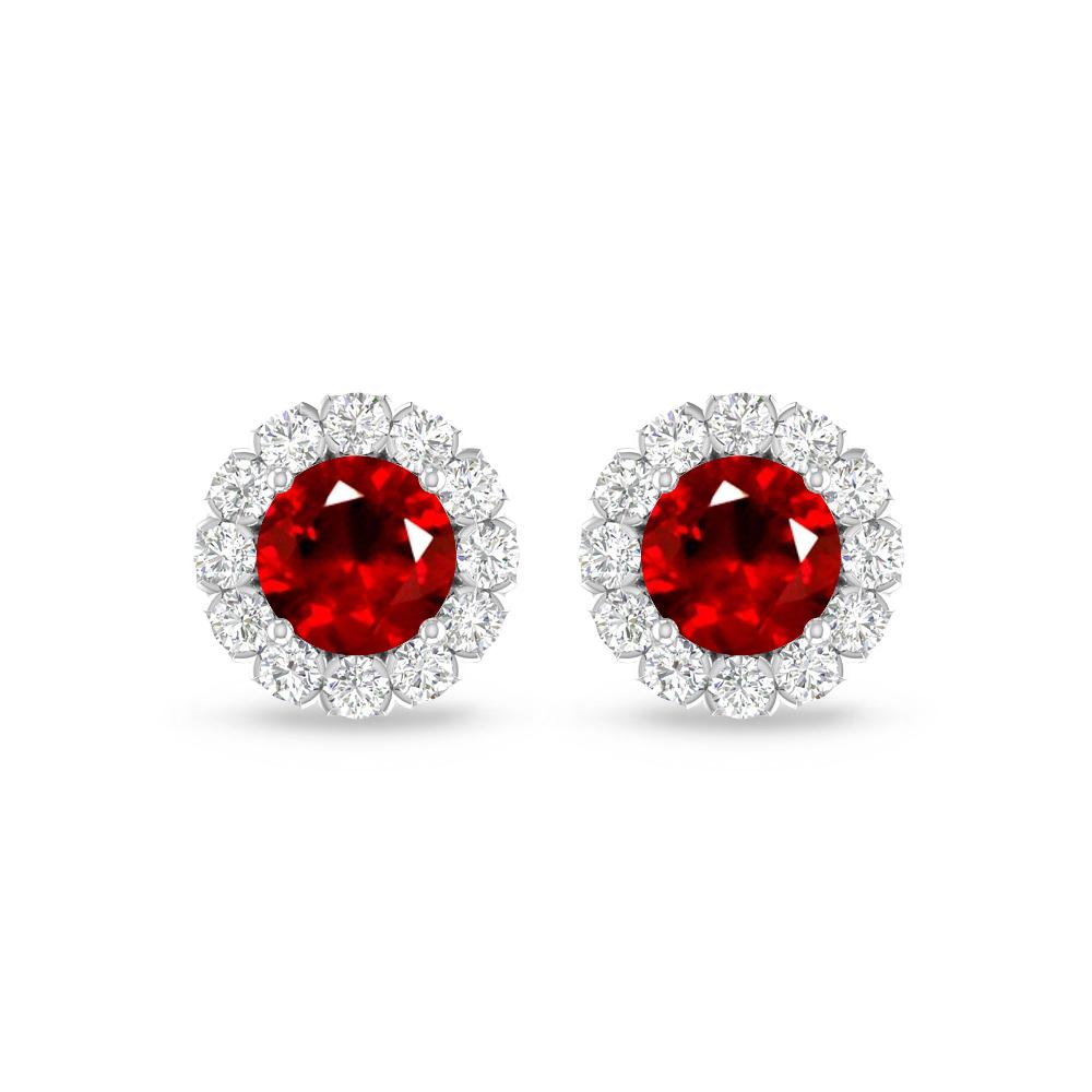 White Gold - Ruby