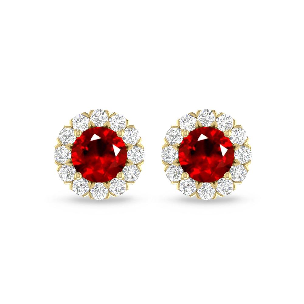 Yellow Gold - Ruby
