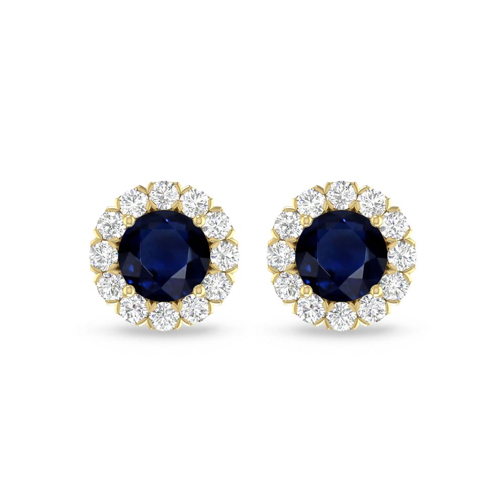 Yellow Gold - Sapphire