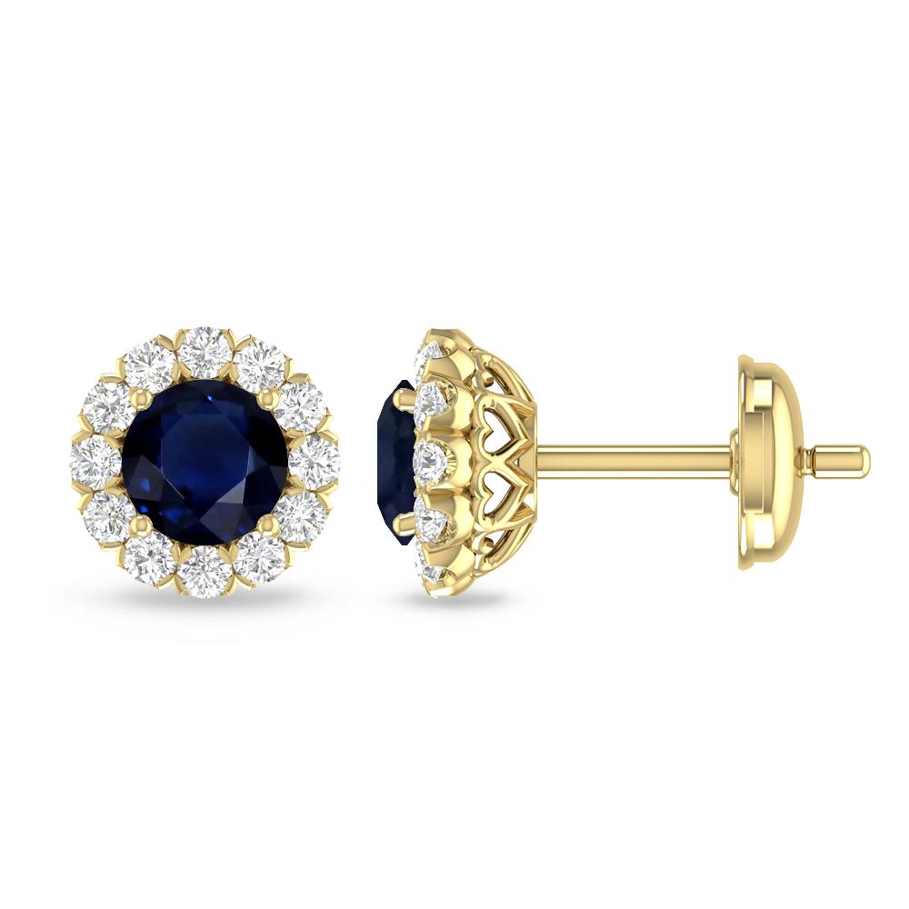 Yellow Gold - Sapphire