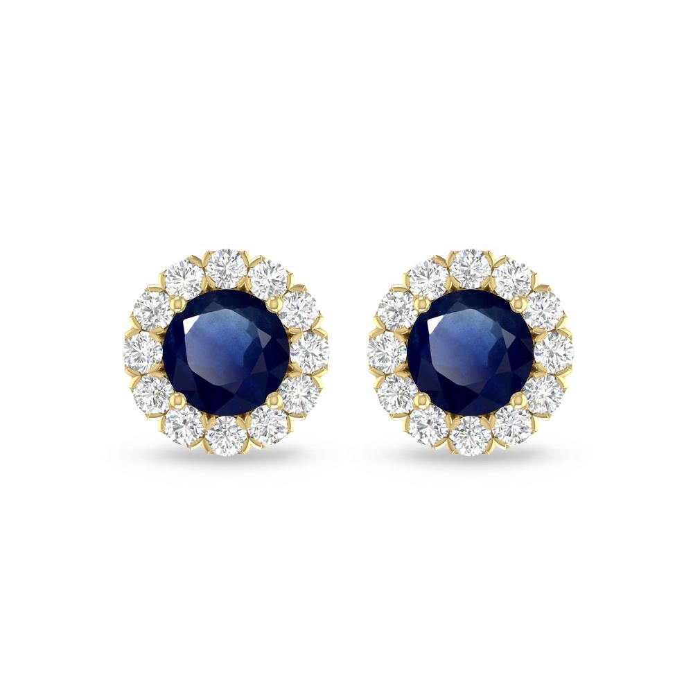 Yellow Gold - Sapphire