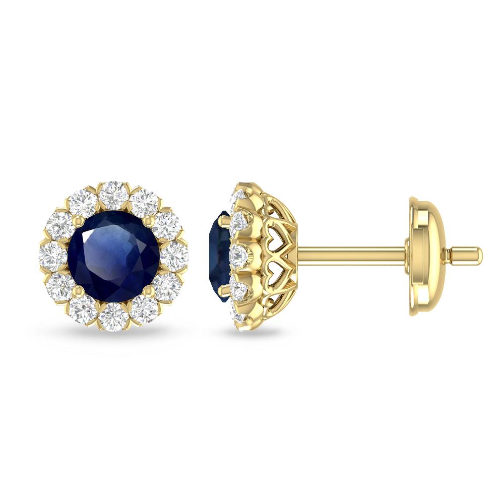 Yellow Gold - Sapphire