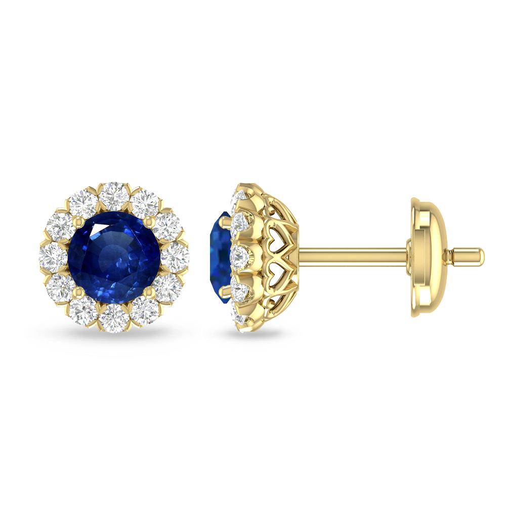 Yellow Gold - Sapphire