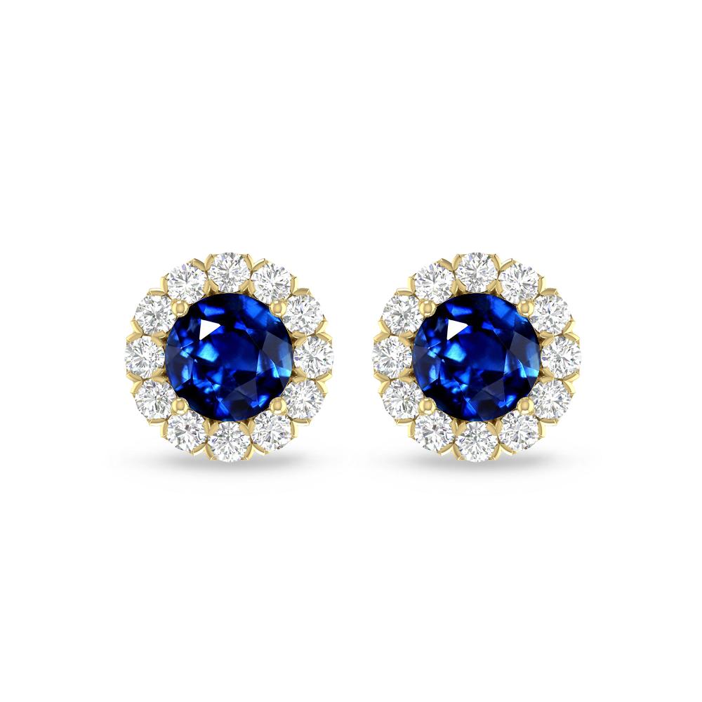 Yellow Gold - Sapphire