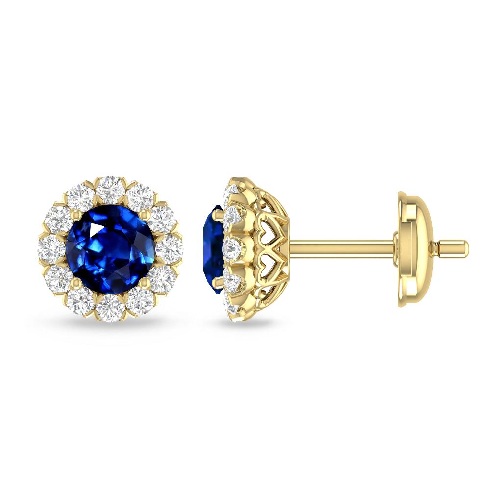 Yellow Gold - Sapphire