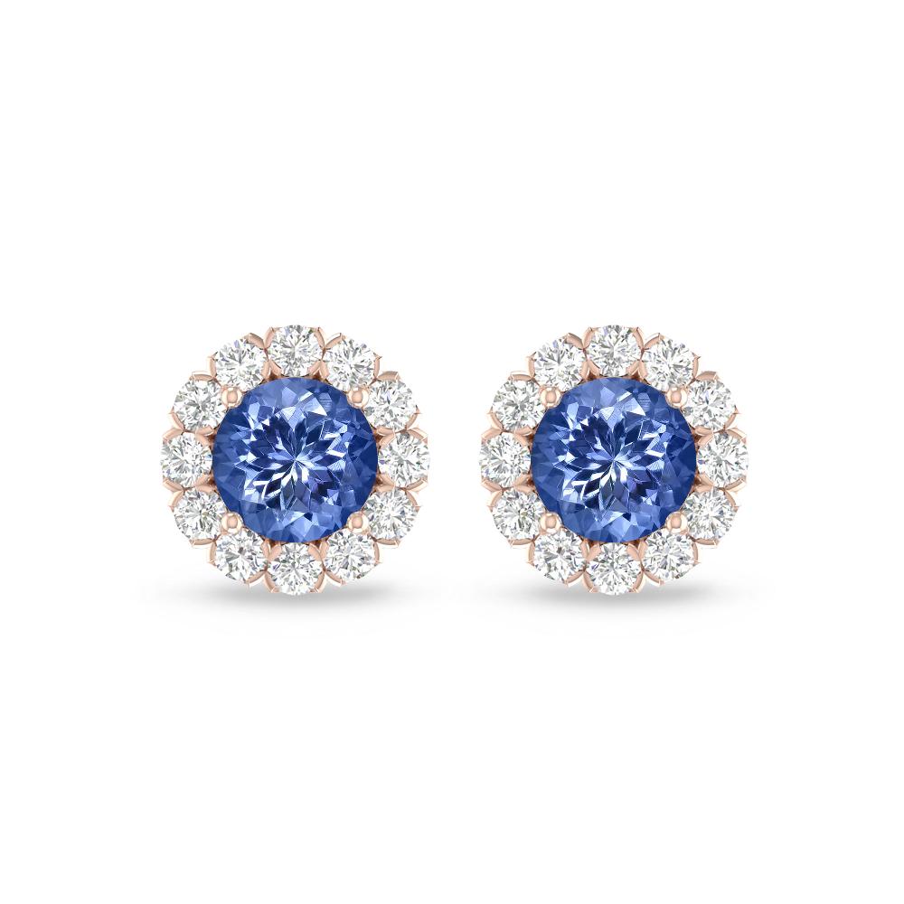 Rose Gold - Tanzanite