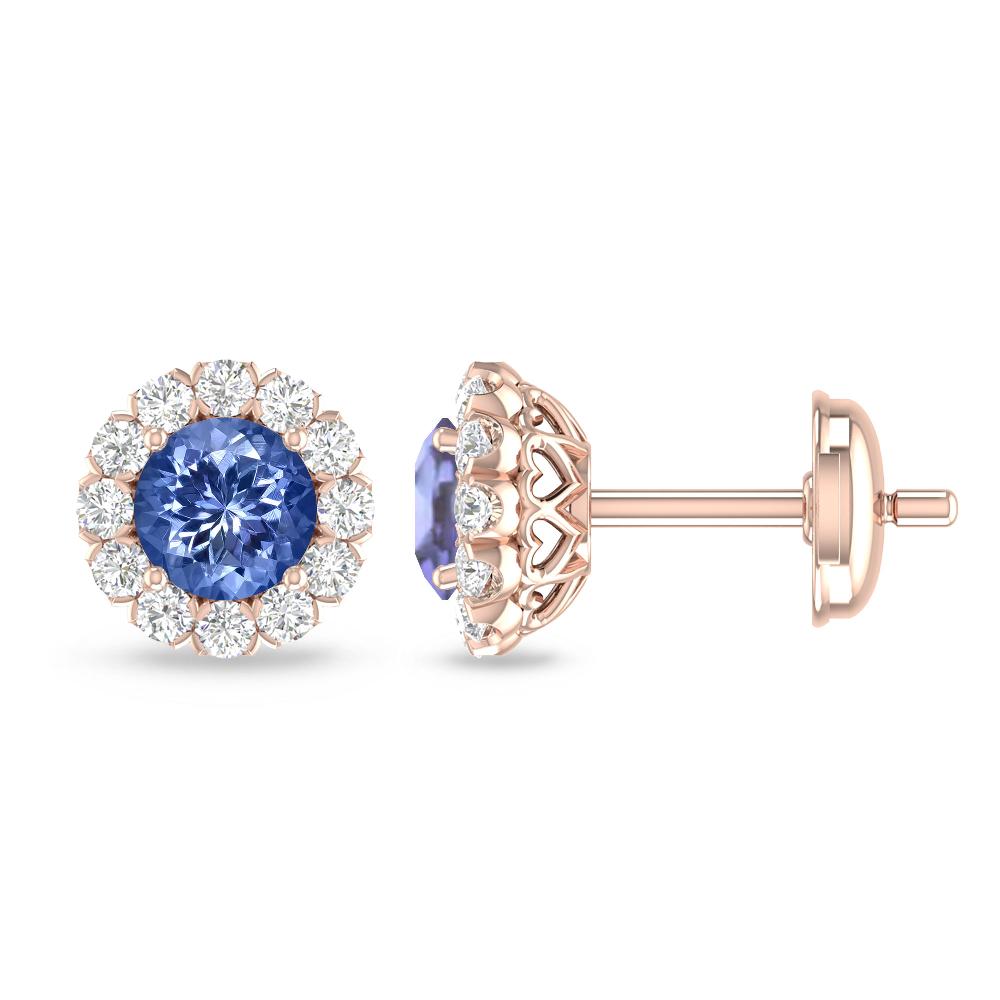 Rose Gold - Tanzanite