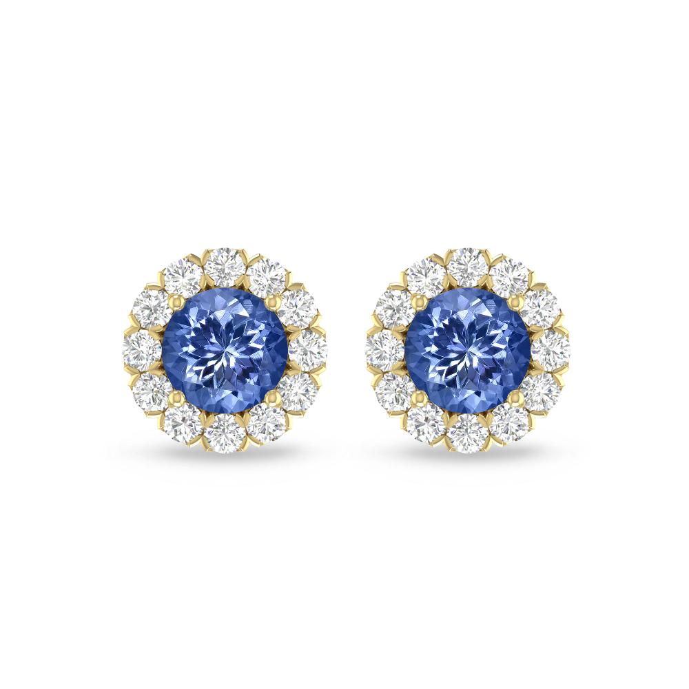 Yellow Gold - Tanzanite
