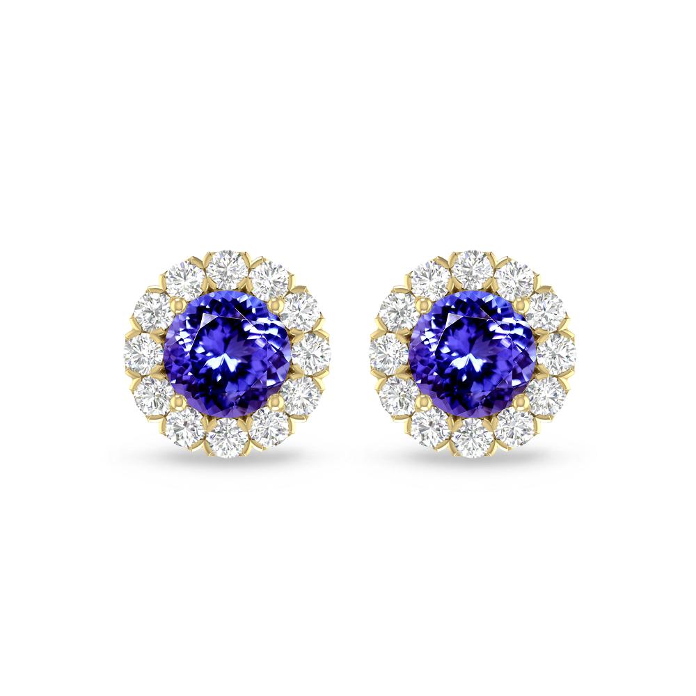 Yellow Gold - Tanzanite