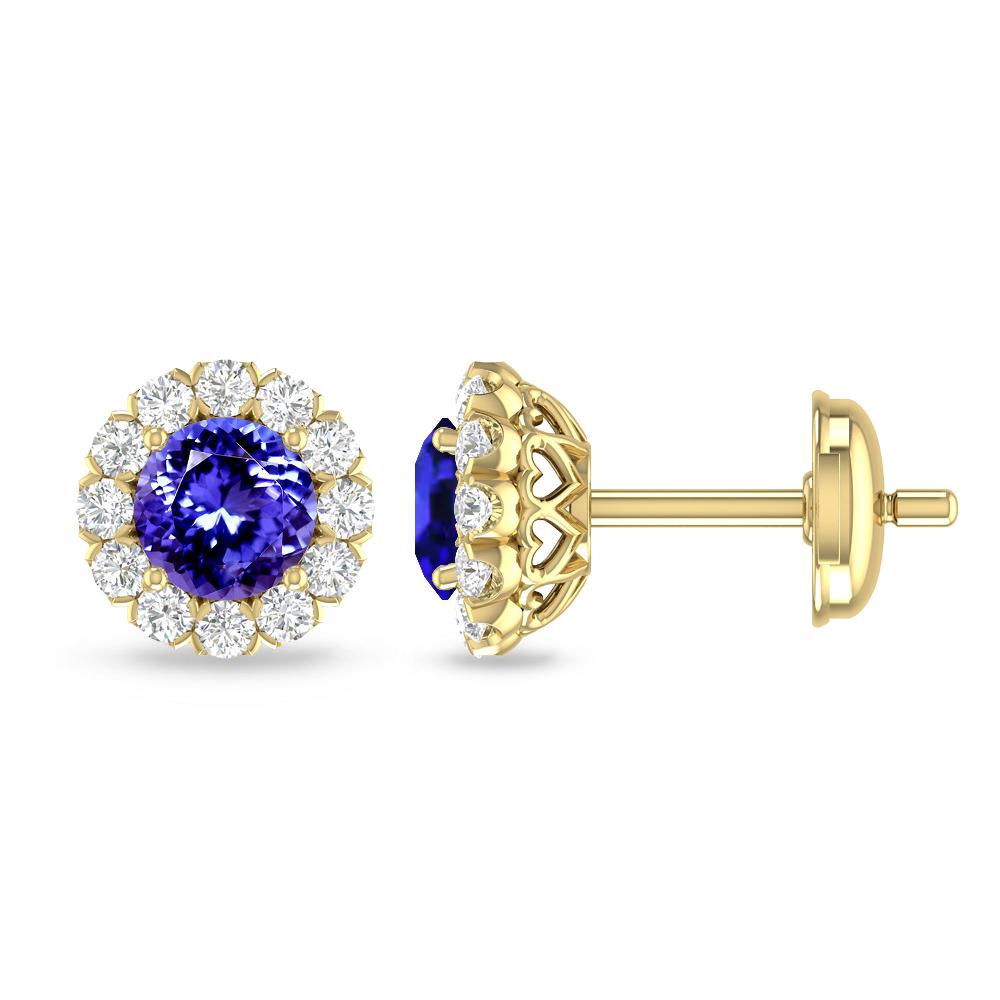 Yellow Gold - Tanzanite