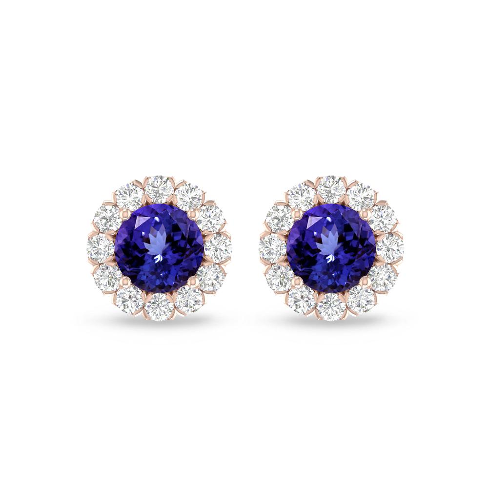 Rose Gold - Tanzanite