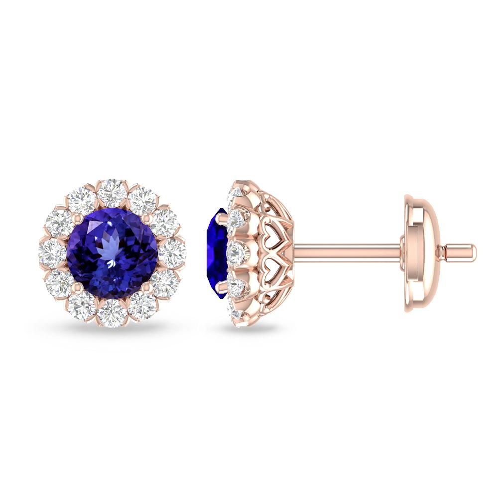 Rose Gold - Tanzanite