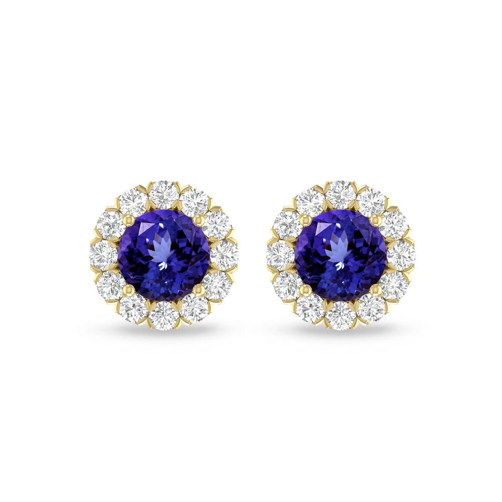 Yellow Gold - Tanzanite