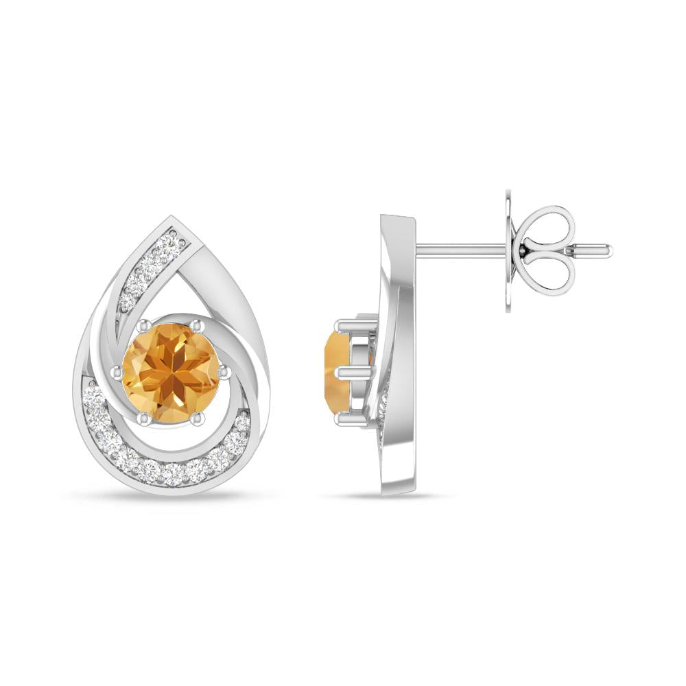 White Gold - Citrine
