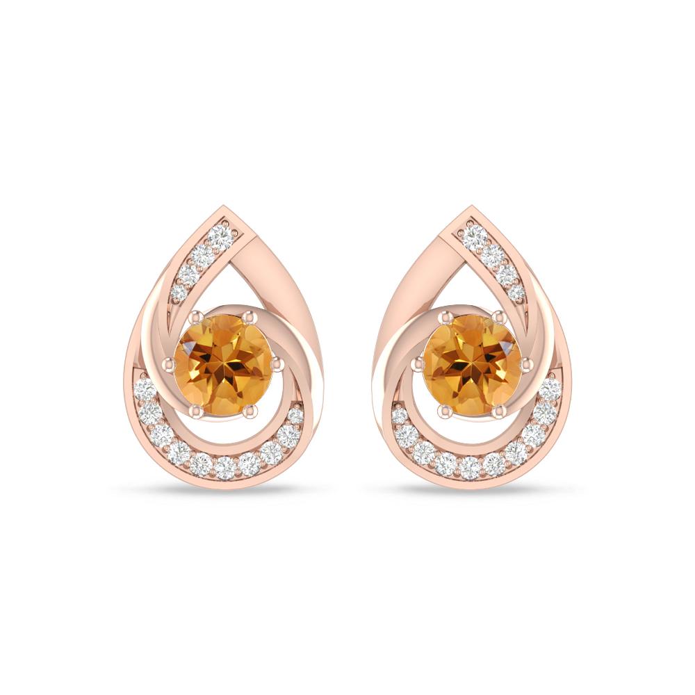 Rose Gold - Citrine