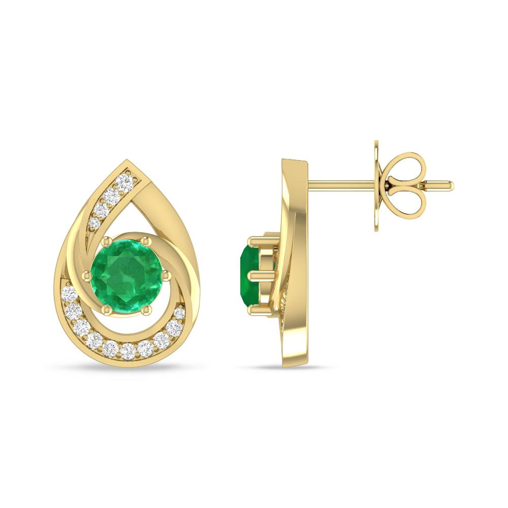 Yellow Gold - Emerald