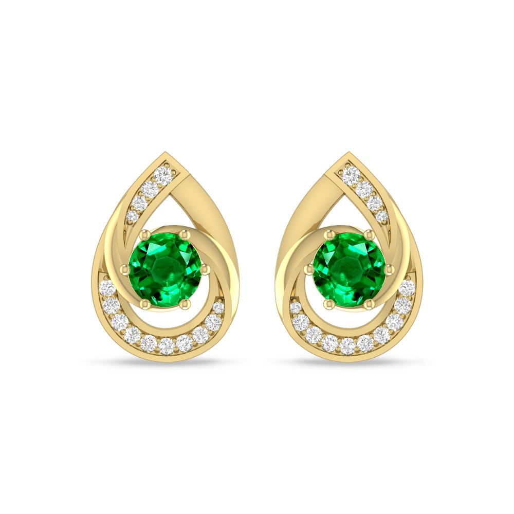 Yellow Gold - Emerald