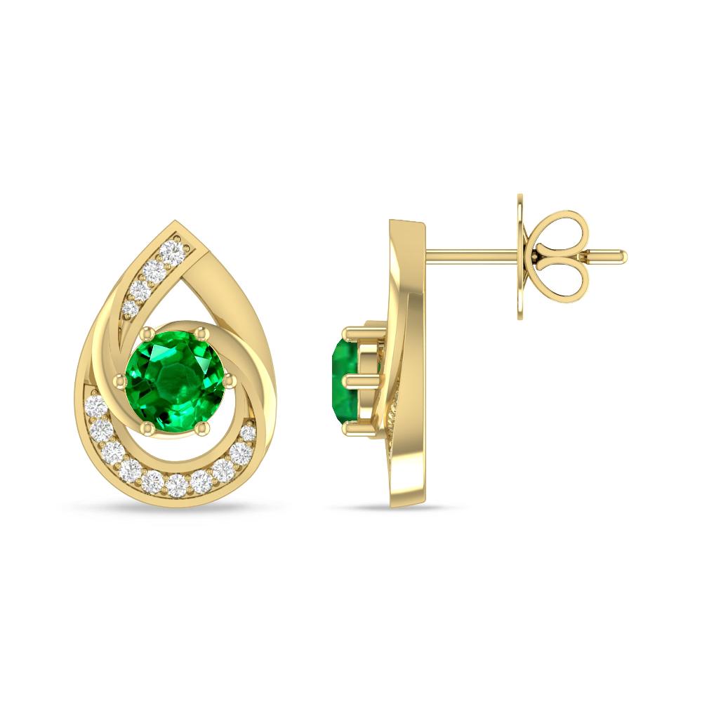 Yellow Gold - Emerald