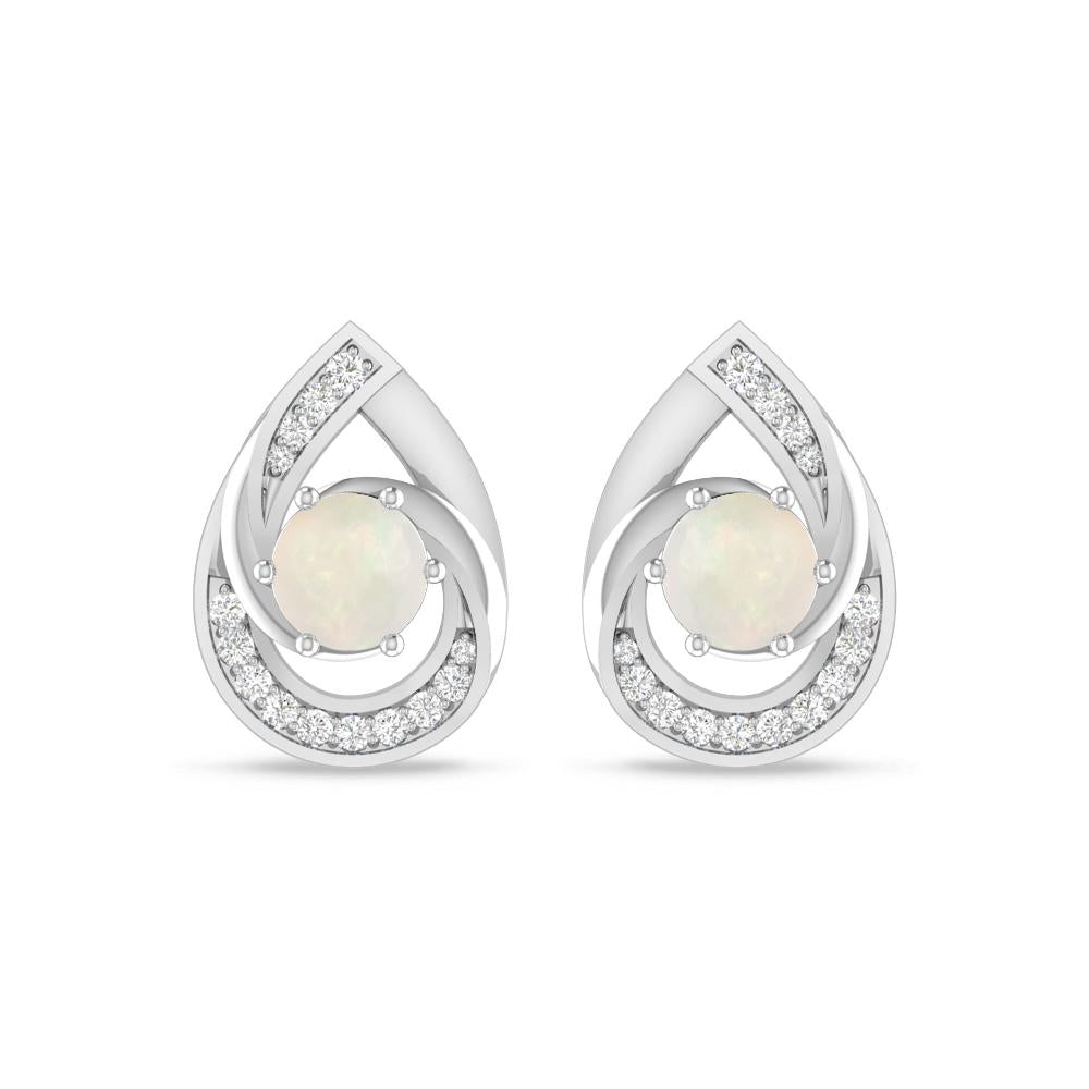 White Gold - Opal