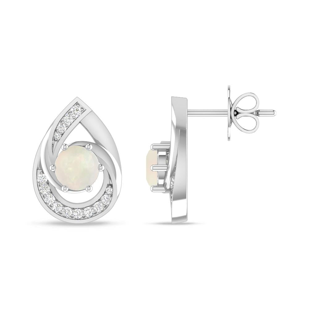 White Gold - Opal