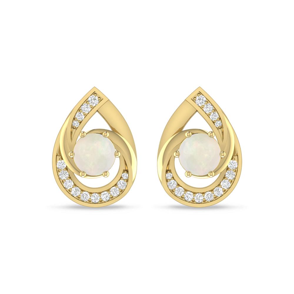 Yellow Gold - Opal