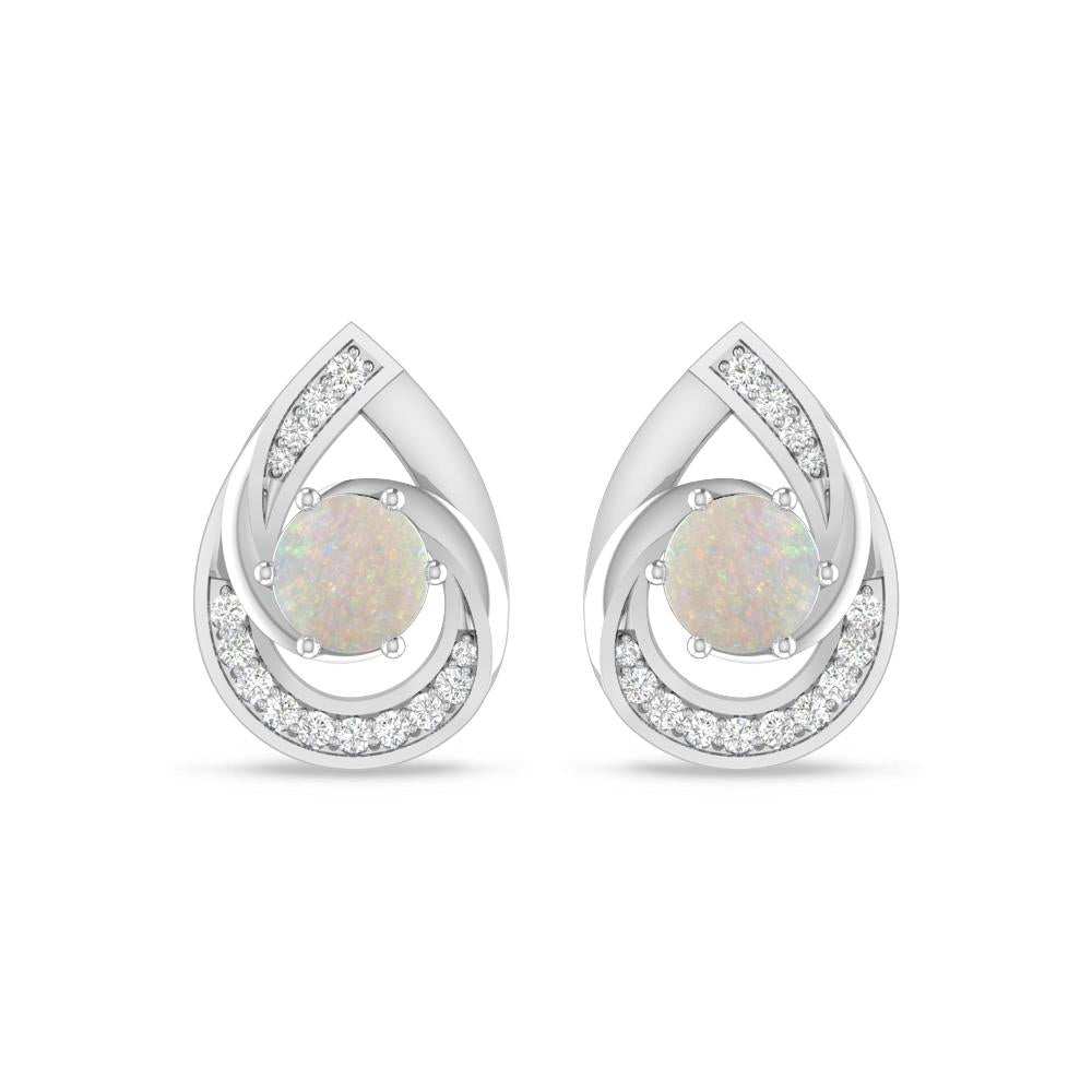 White Gold - Opal