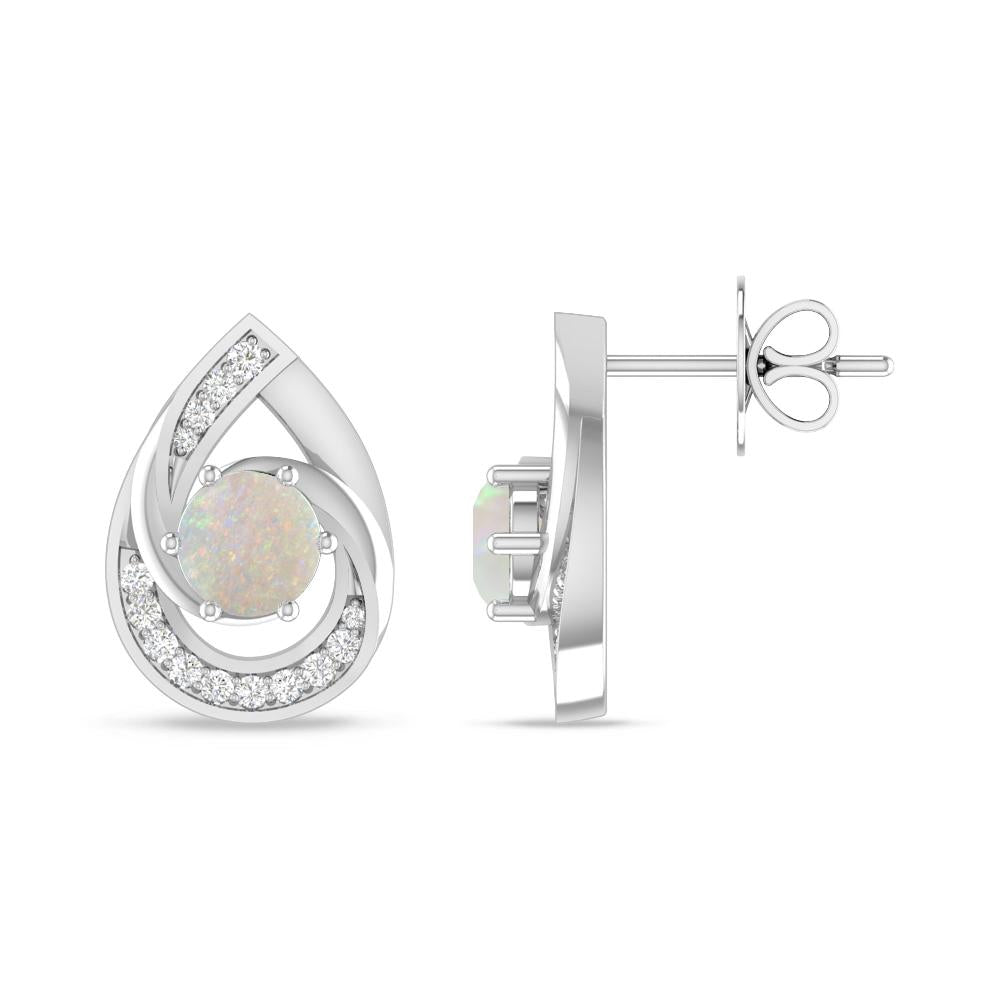 White Gold - Opal