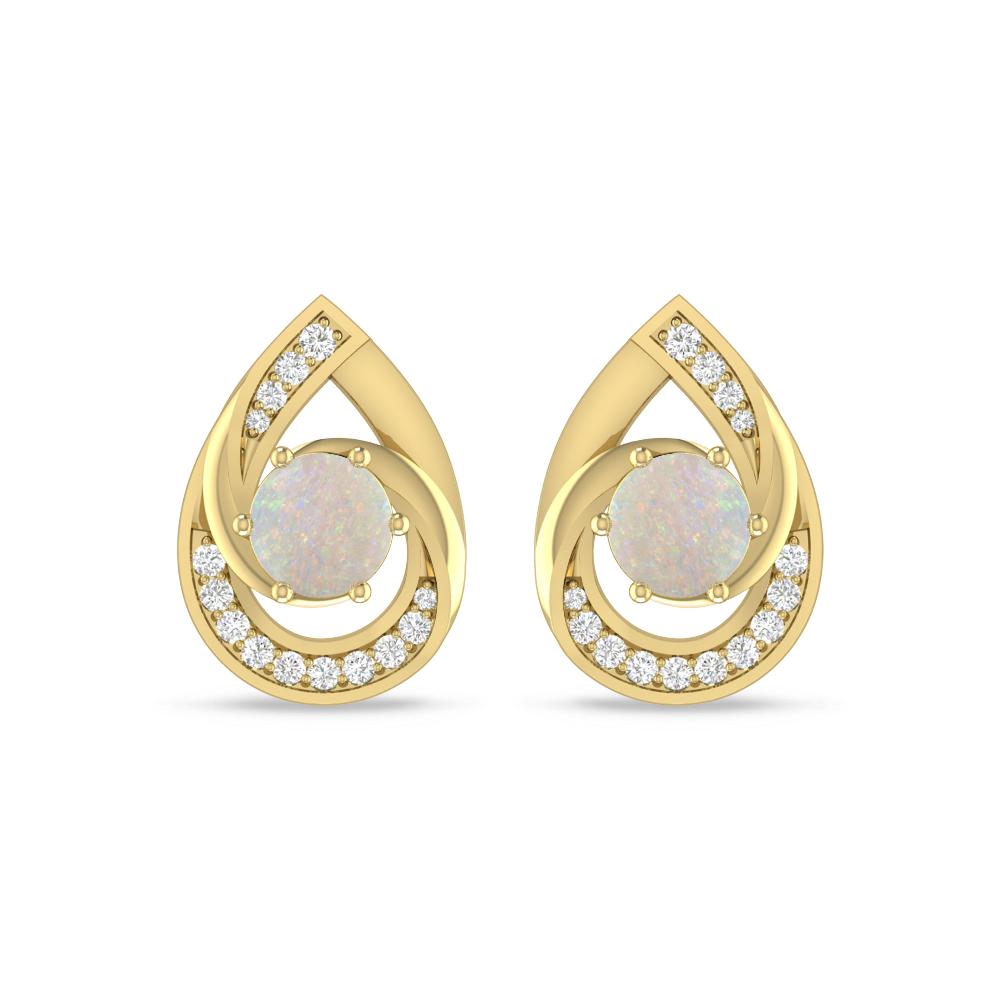 Yellow Gold - Opal