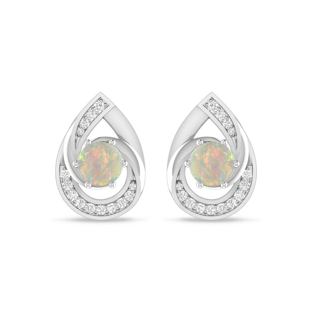 White Gold - Opal
