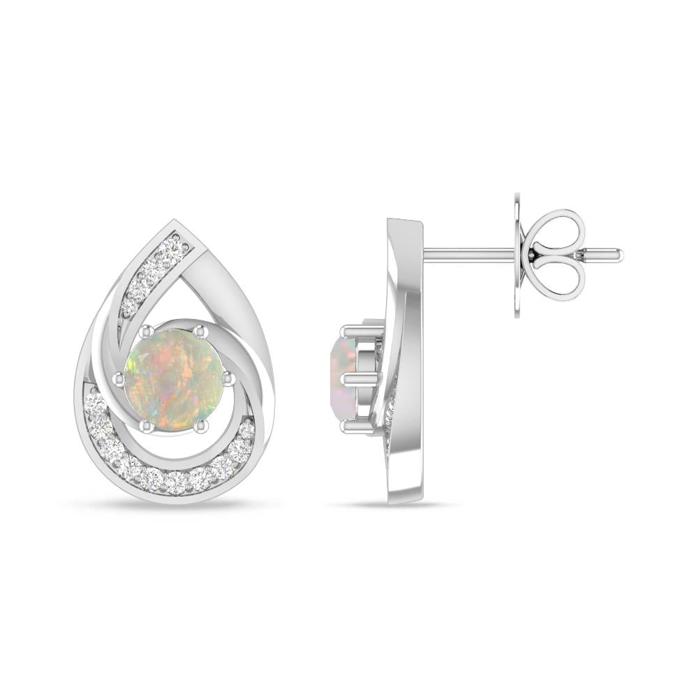 White Gold - Opal