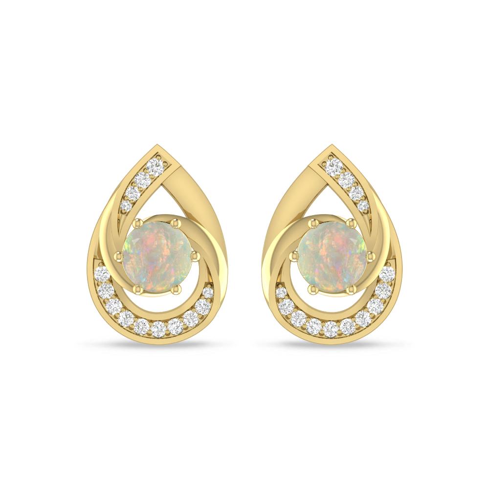 Yellow Gold - Opal