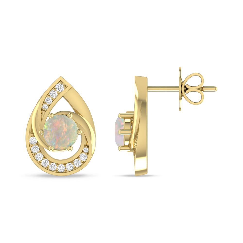 Yellow Gold - Opal