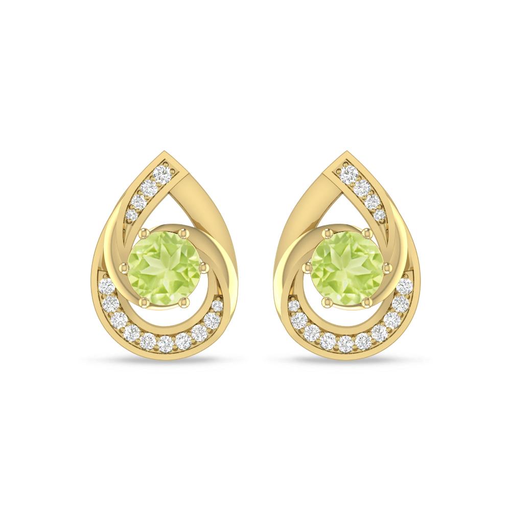 Yellow Gold - Peridot