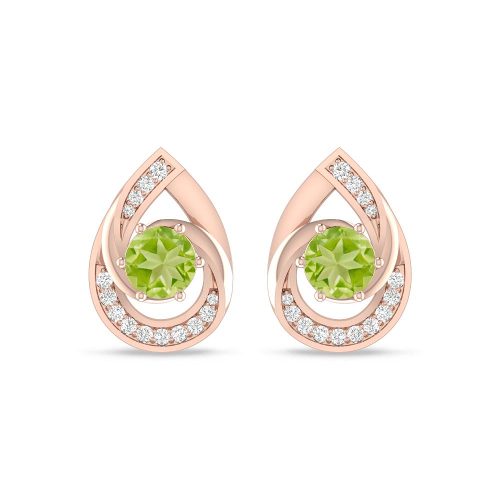 Rose Gold - Peridot