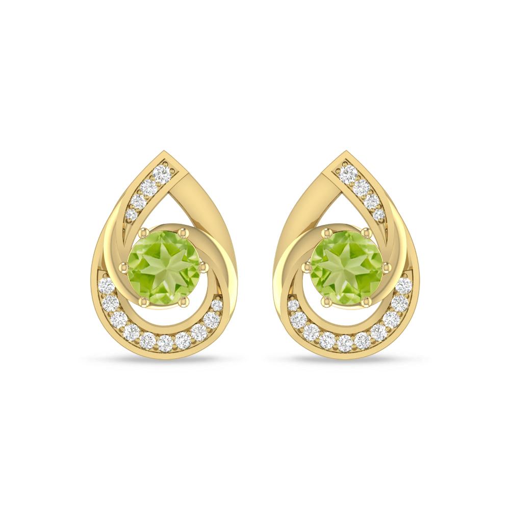 Yellow Gold - Peridot