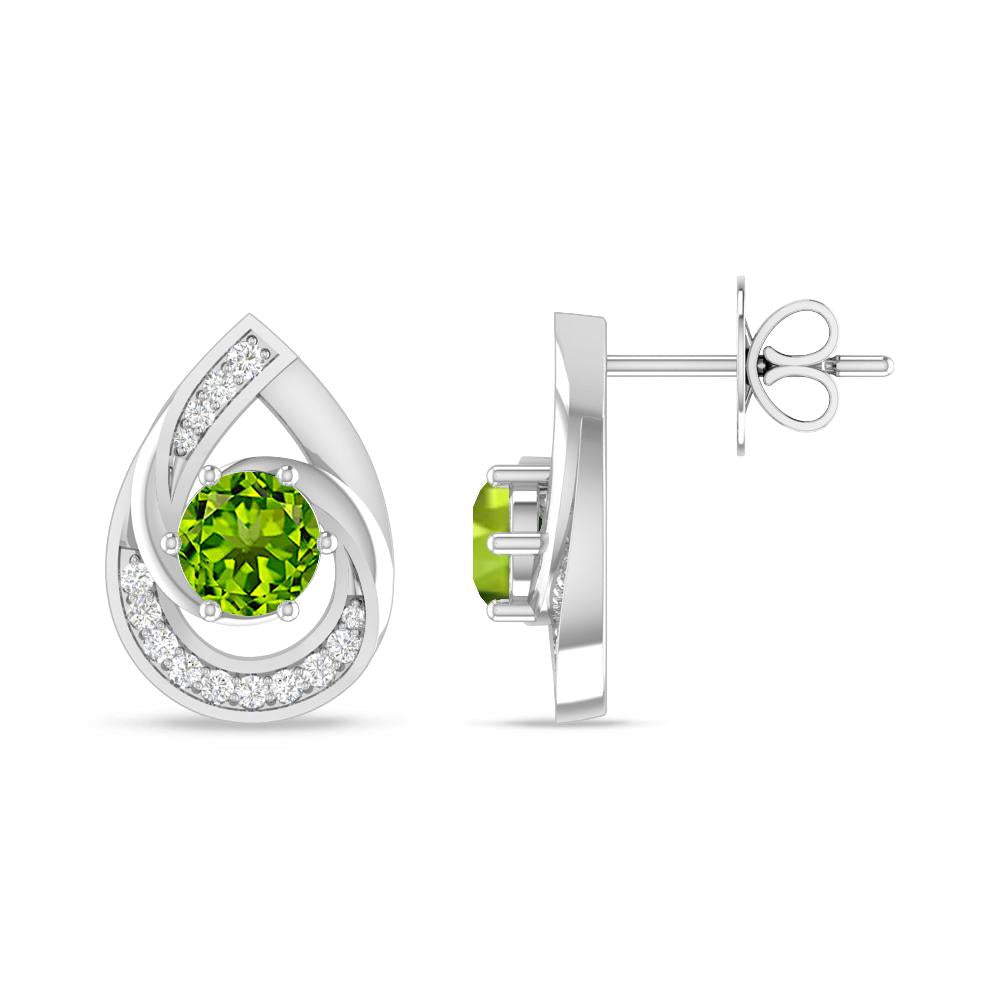 White Gold - Peridot
