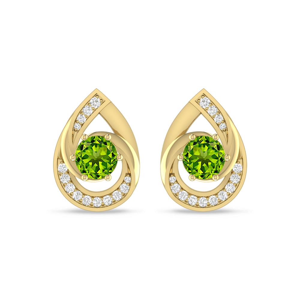Yellow Gold - Peridot