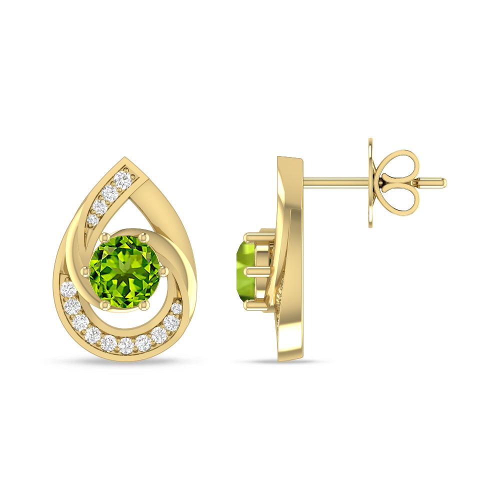 Yellow Gold - Peridot