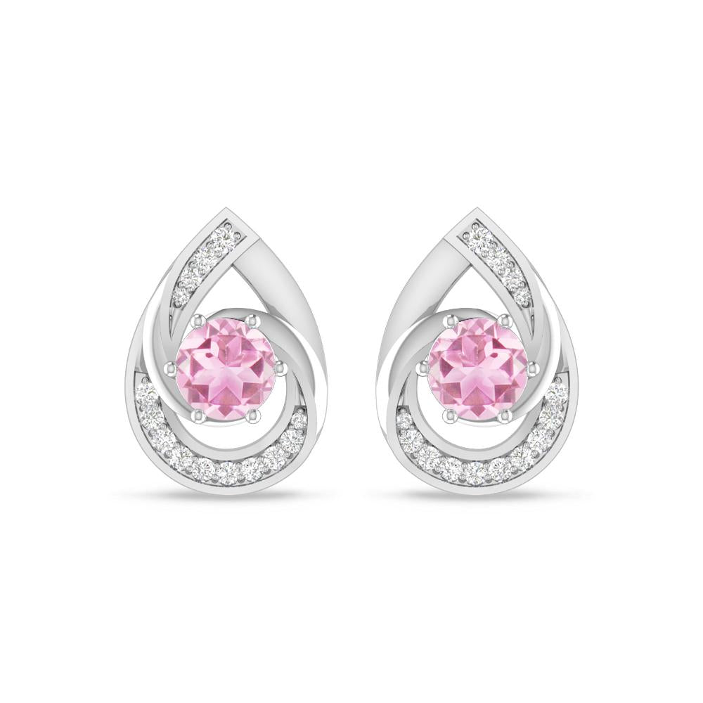 White Gold - Pink Tourmaline