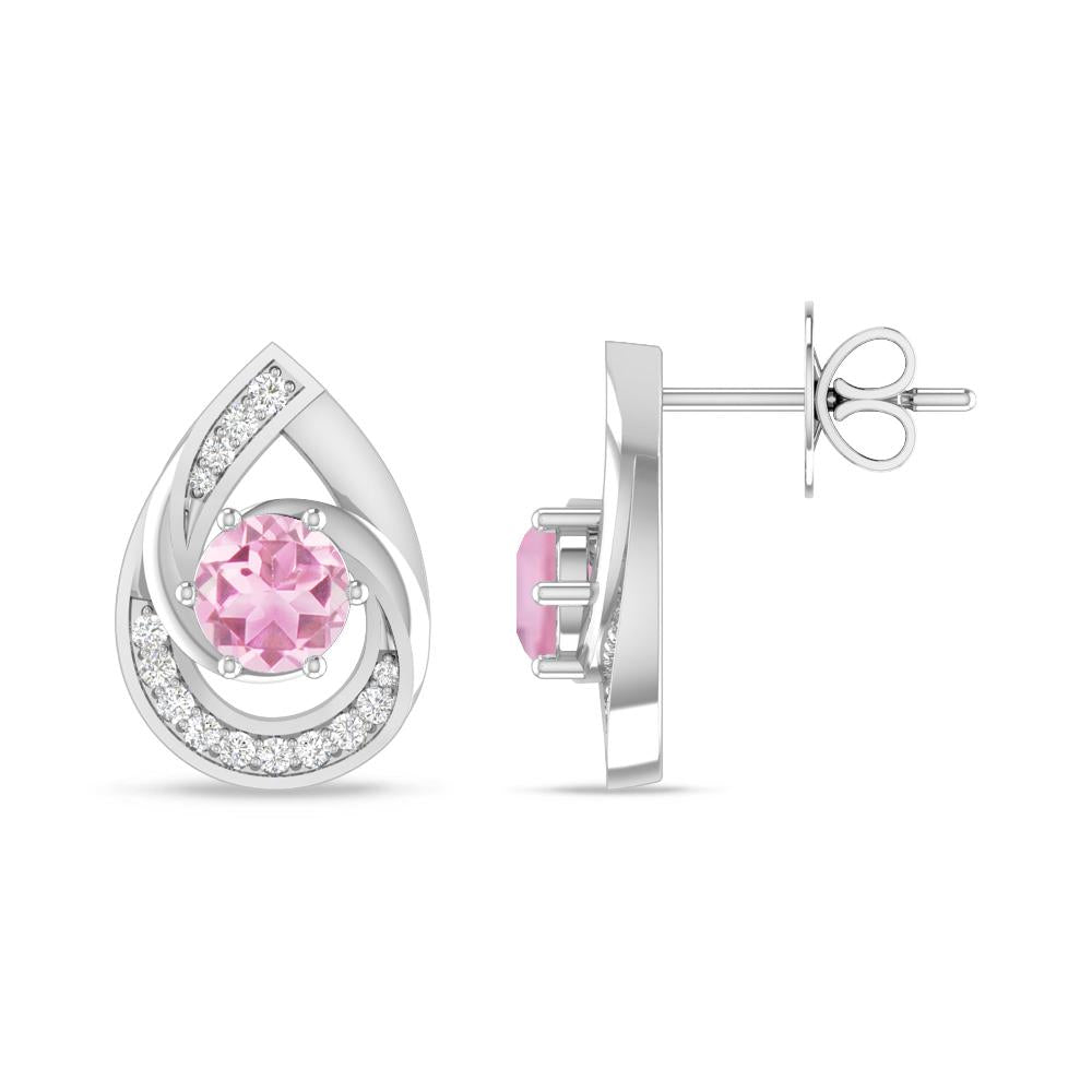 White Gold - Pink Tourmaline
