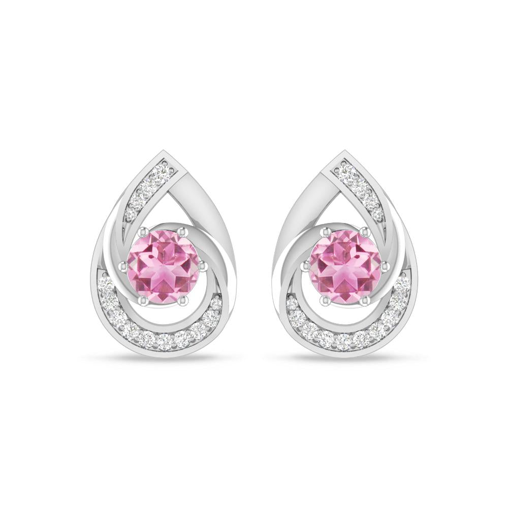White Gold - Pink Tourmaline