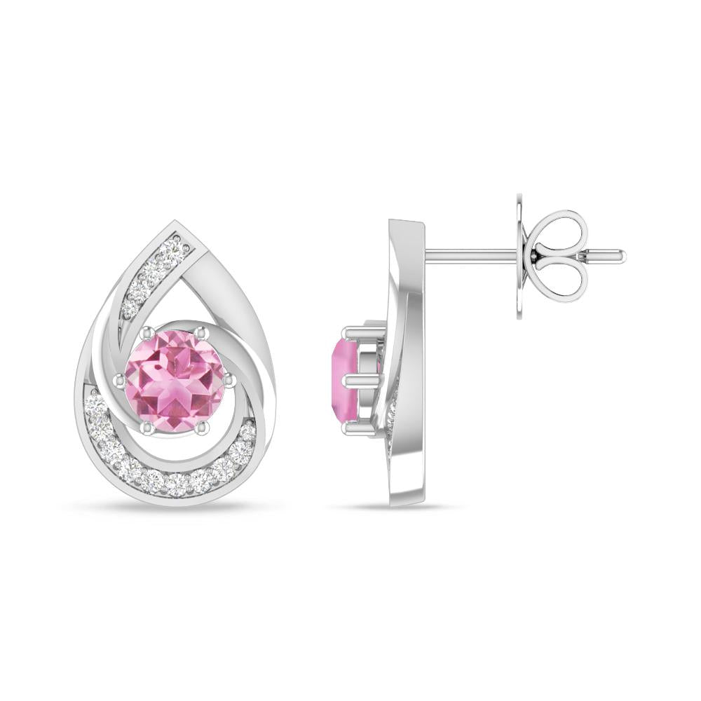 White Gold - Pink Tourmaline