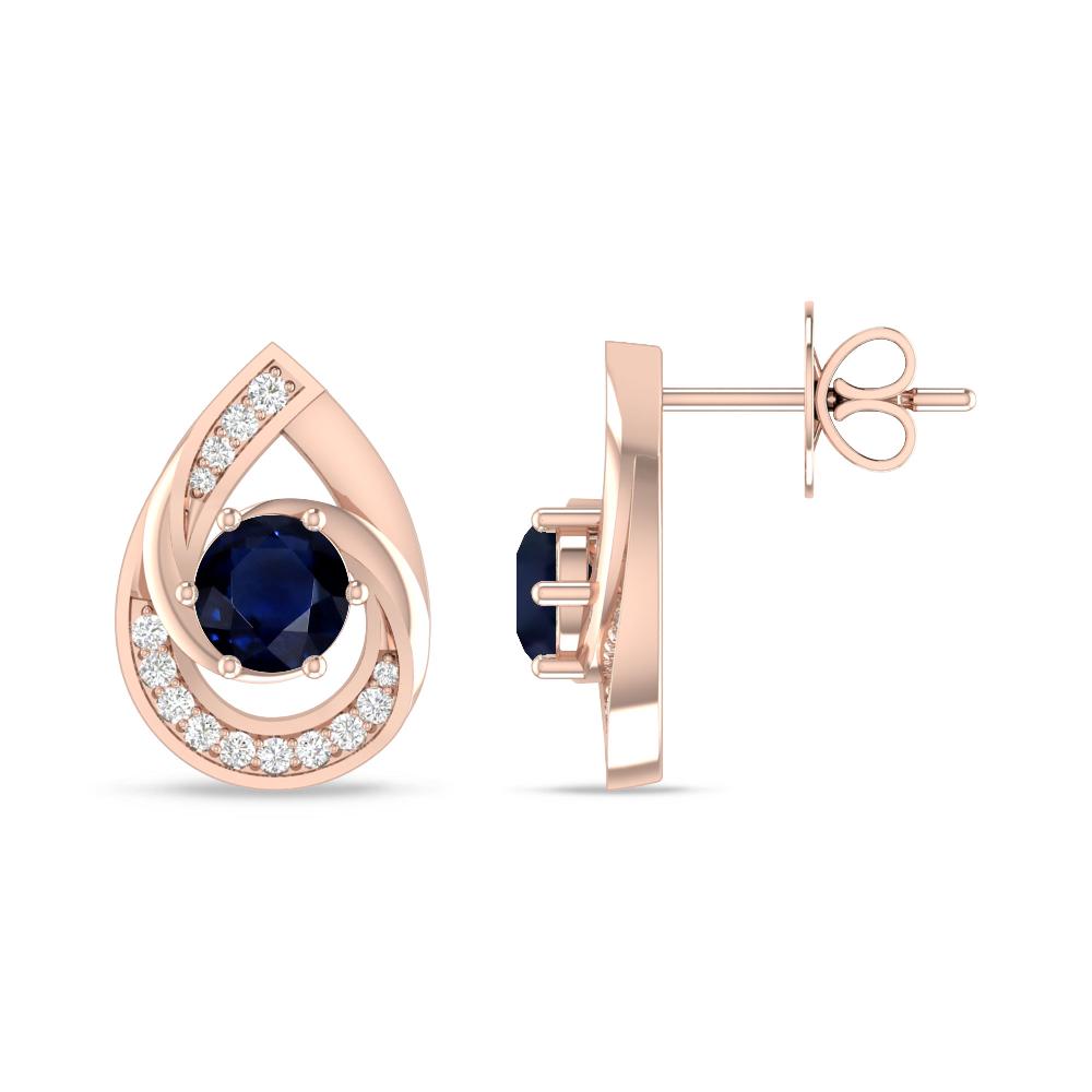 Rose Gold - Sapphire