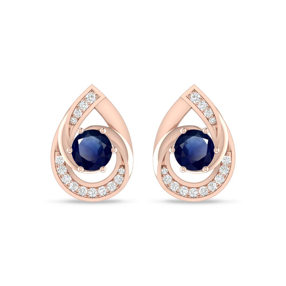Rose Gold - Sapphire