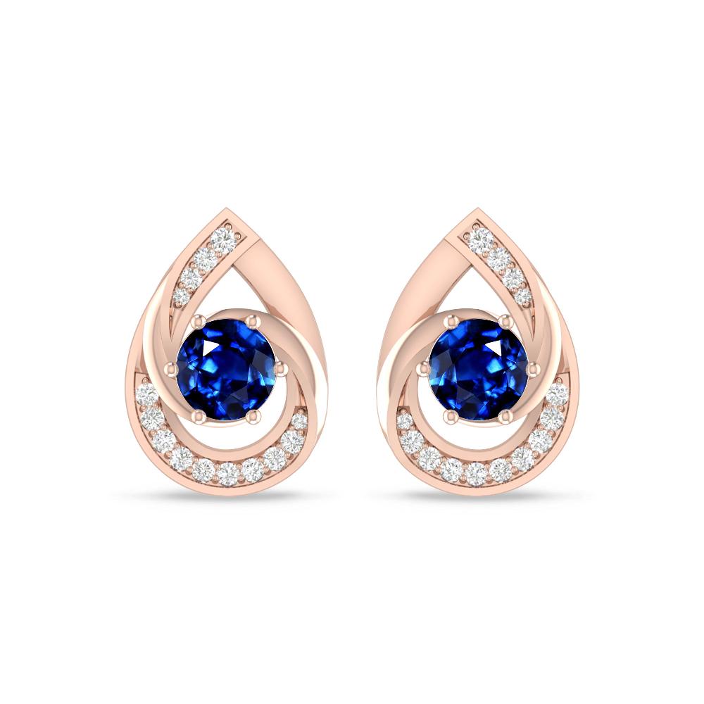 Rose Gold - Sapphire