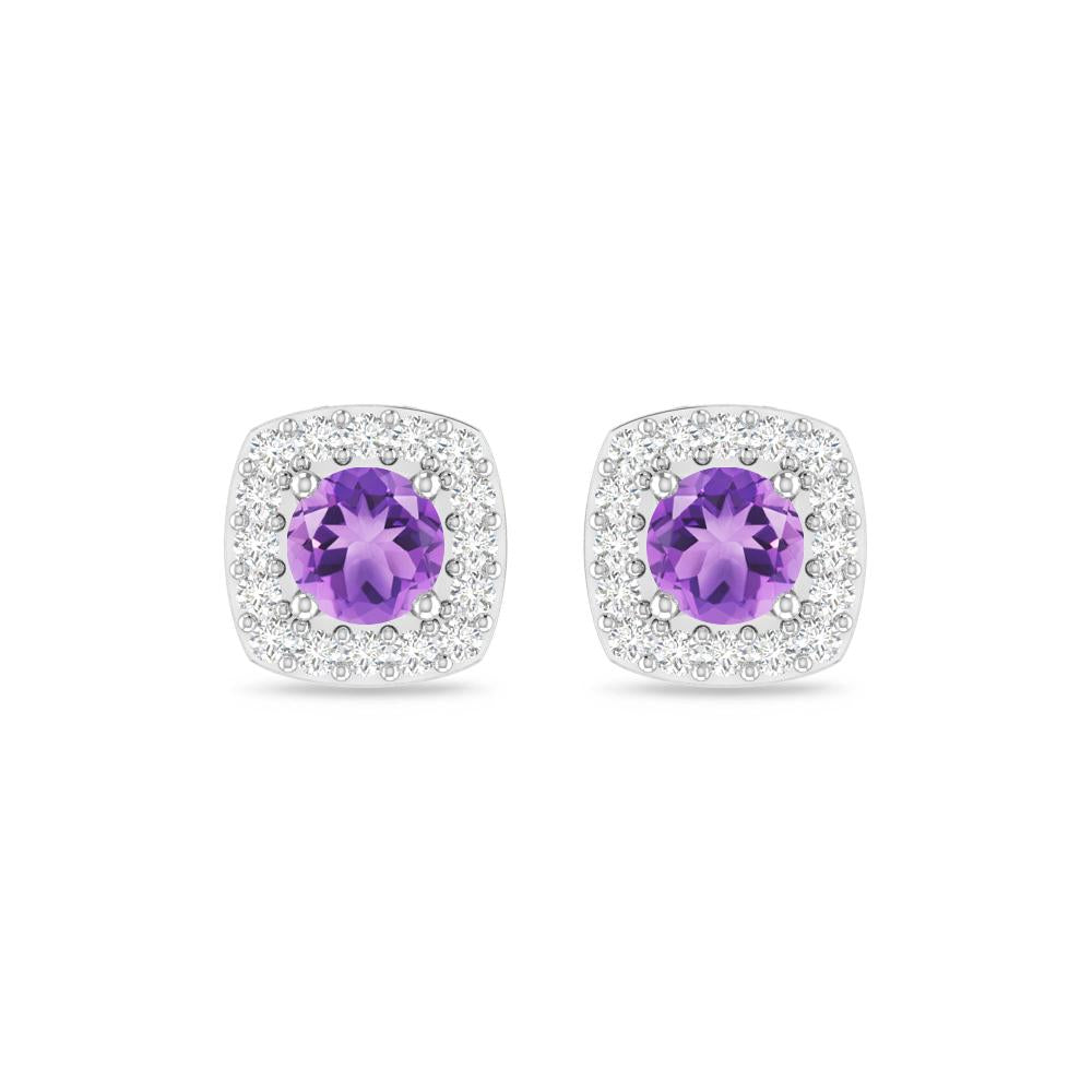 White Gold - Amethyst